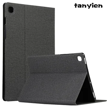 Prípad tabletu Samsung Galaxy Tab A7 Lite 8.4 10.4 10.5 T220 T225 T500 T505 X200 X205 Trifold PU Kože Flip Cover Stojan Coque